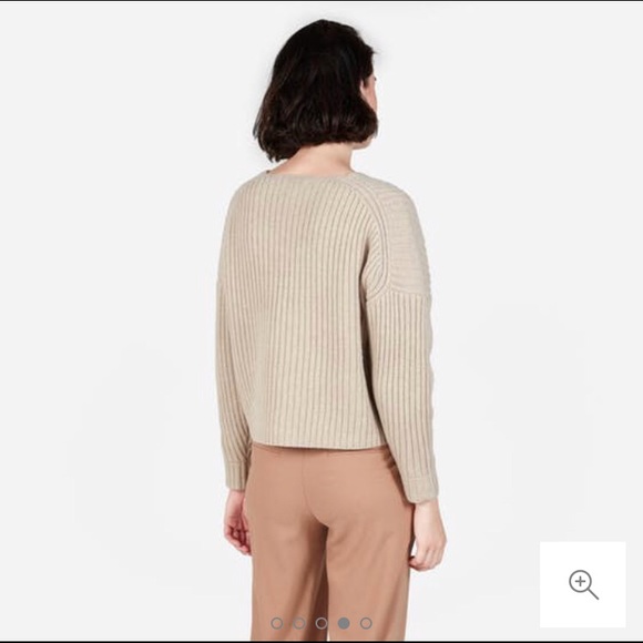 SOLD VIA ♏️🚫NWT Everlane Wool-Cashmere Sweater - Picture 4 of 8